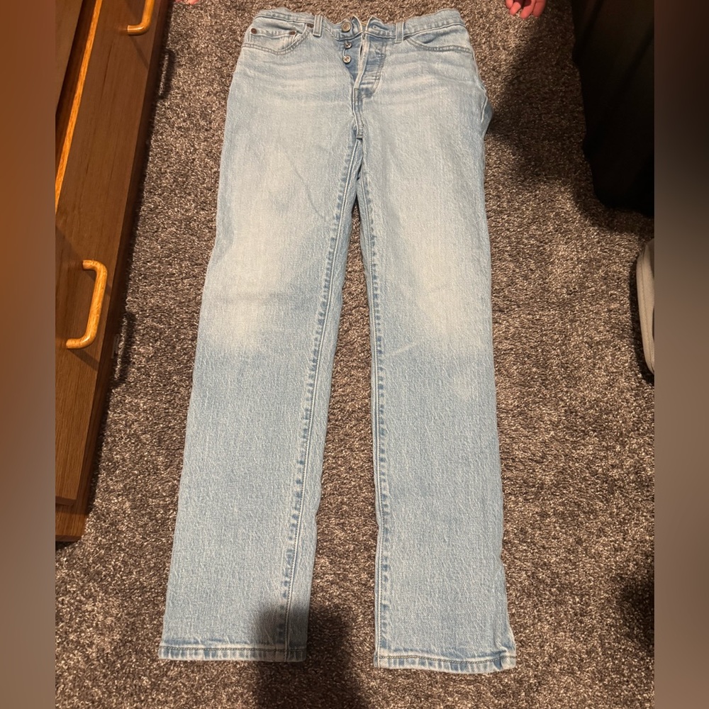 Levi 501’s Light Blue Women's Jeans